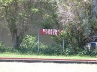 Brisbane - Buranda - Buranda Bowls Club R K Brown Green Sign (21 Jan 2007)